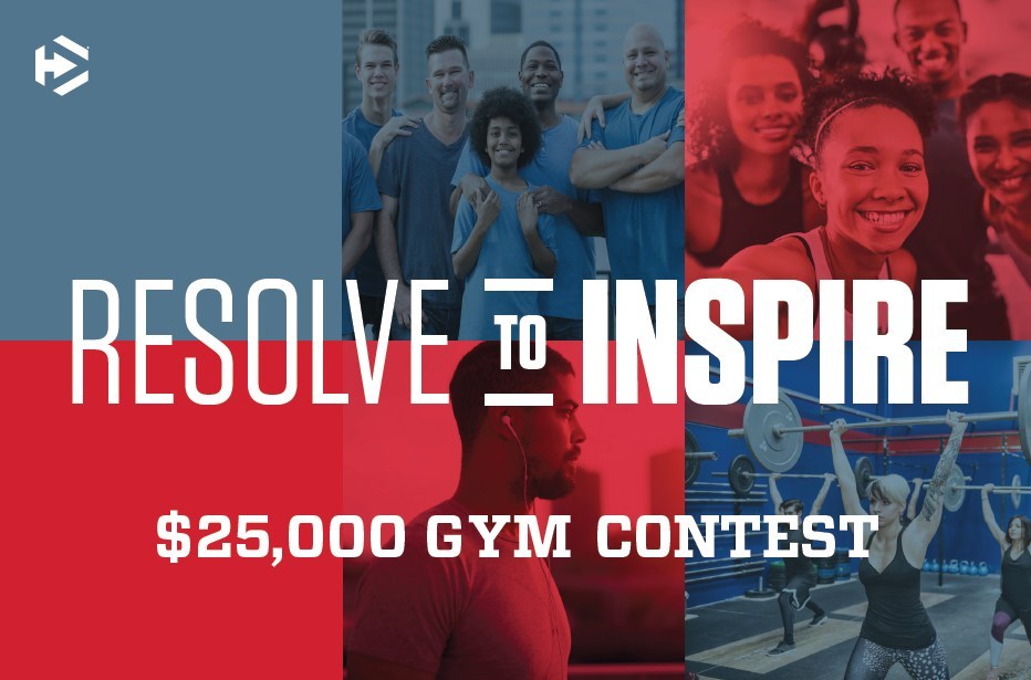 $25,000 Grant Contest for Independent Gym Owners with Launch of "Resolve to Inspire" Contest